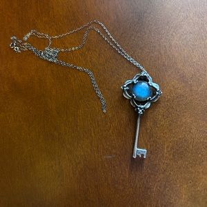 Bloodmilk OG Hecate Key Labradorite Necklace Silver
